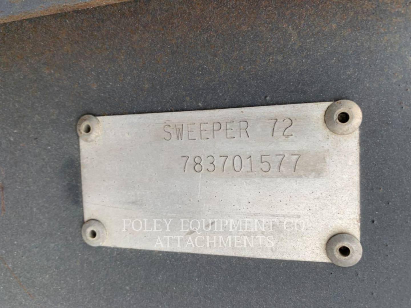 Serial Number Plate