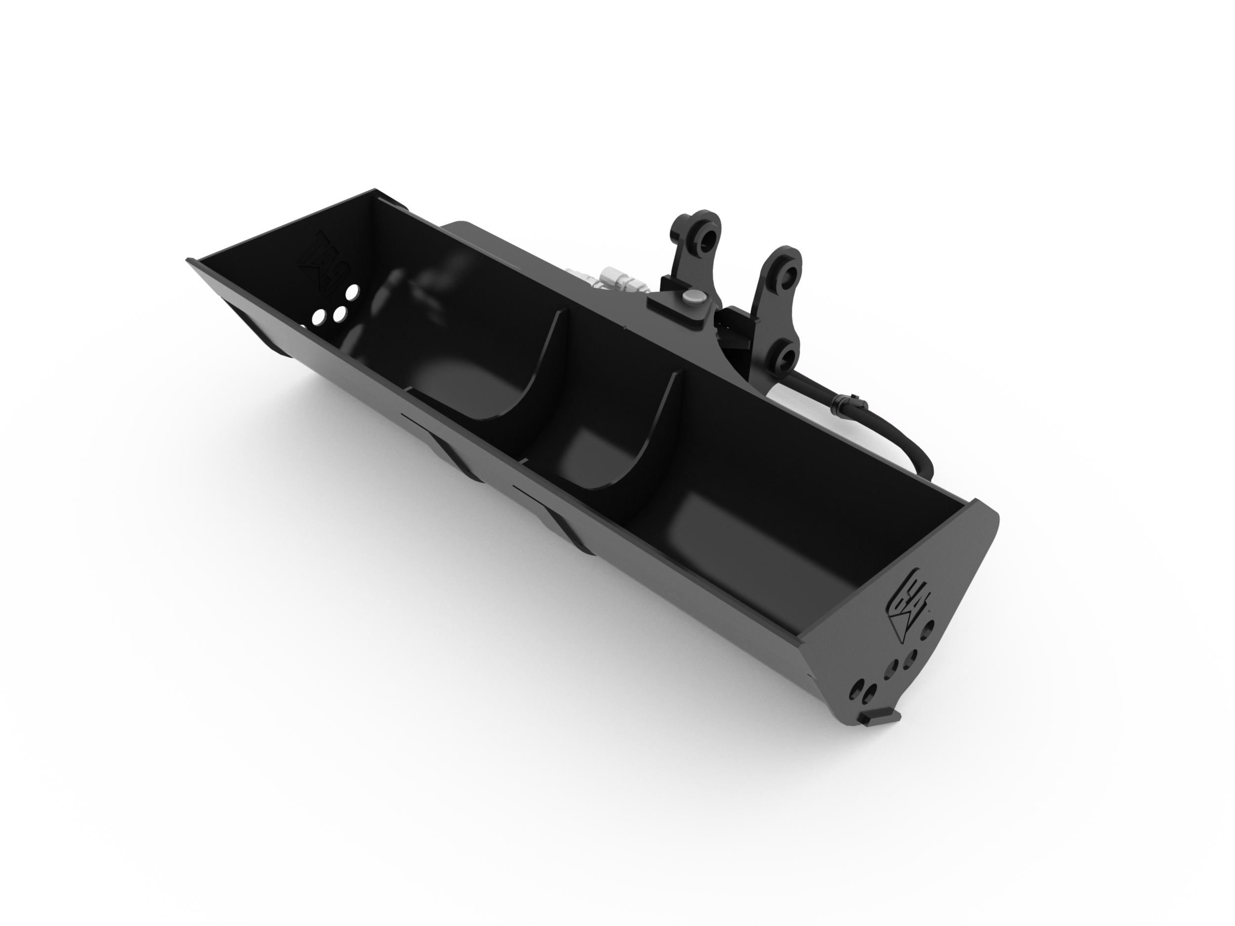 1000 mm (39 in), 56 L (2 ft3), Pin On, 30 mm (1.2 in)