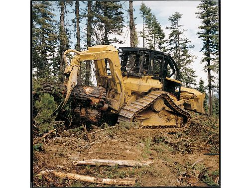 tracked skidder