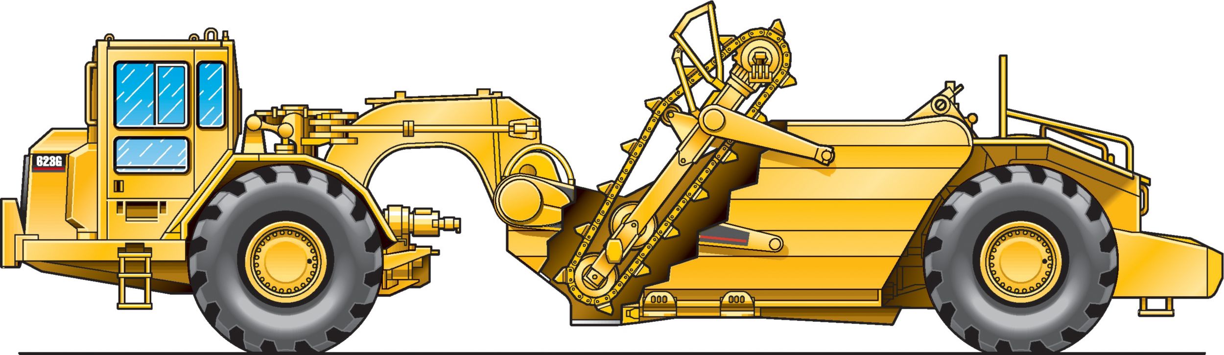 Cat 623G Elevating Scrapers | Caterpillar