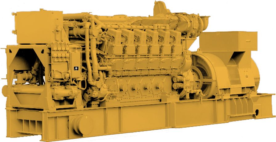 Cat C280-12 Marine Generator Set