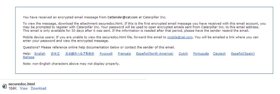 Encryption Email Solutions