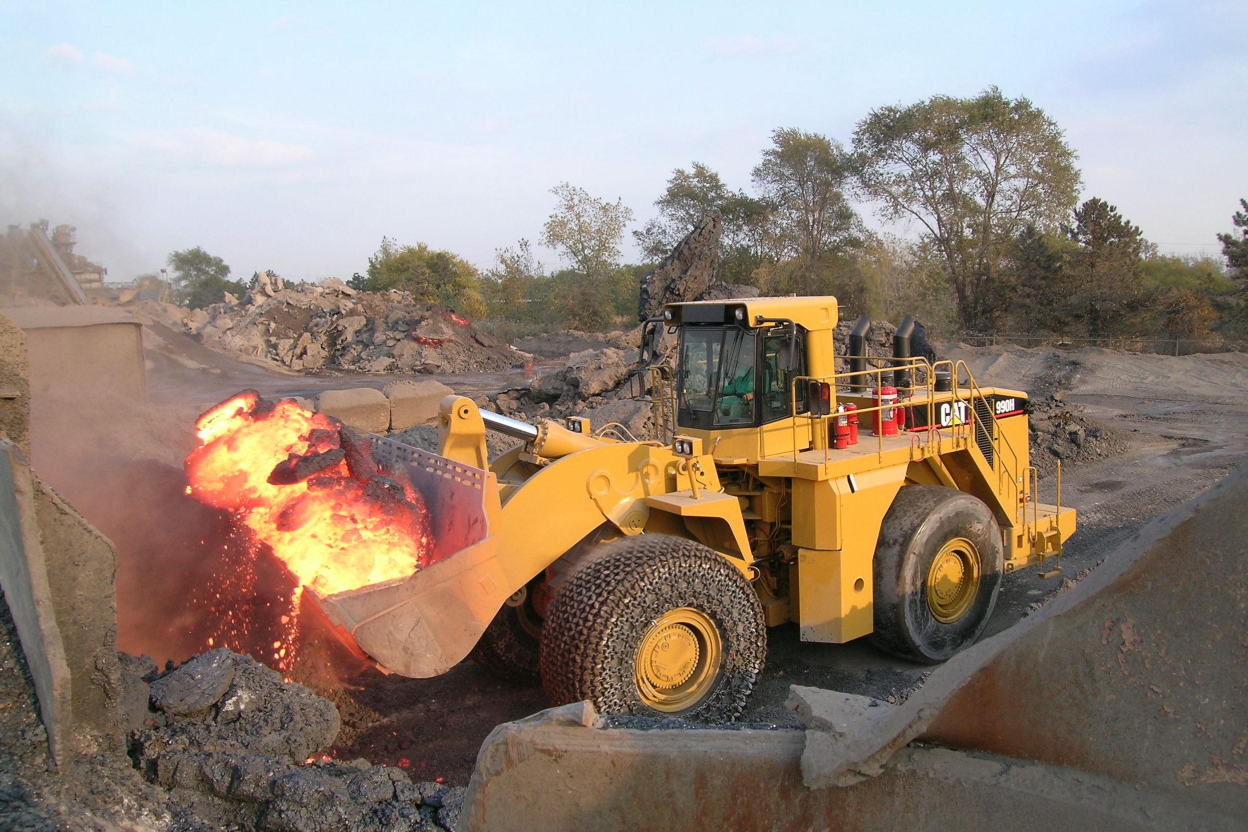 5.3m³ (7yd³) Slag Bucket for Wheel Loaders