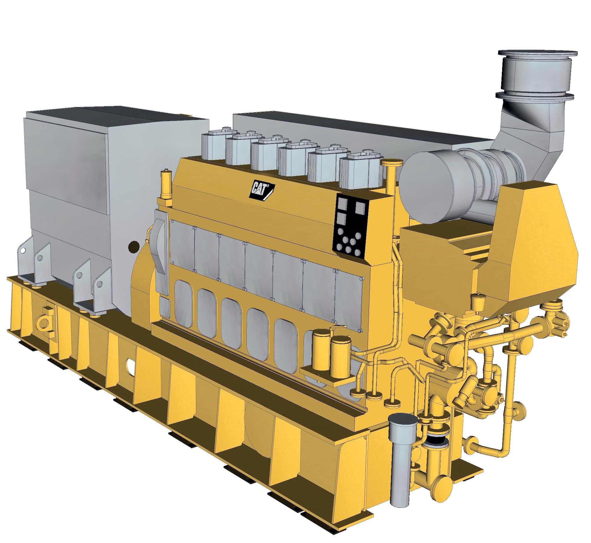 6CM25C Offshore Generator Set