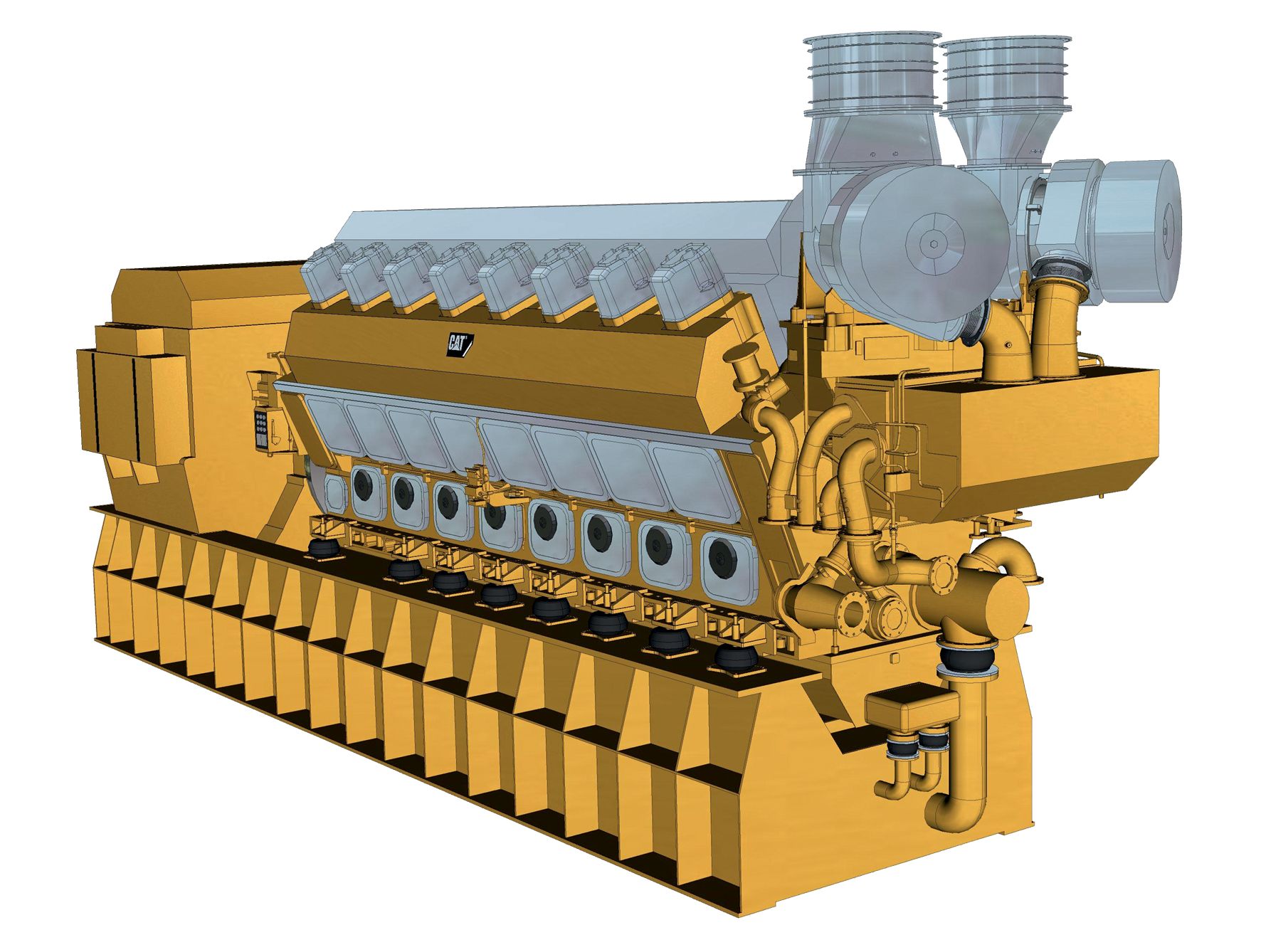 Offshore-Stromaggregat 16CM43C