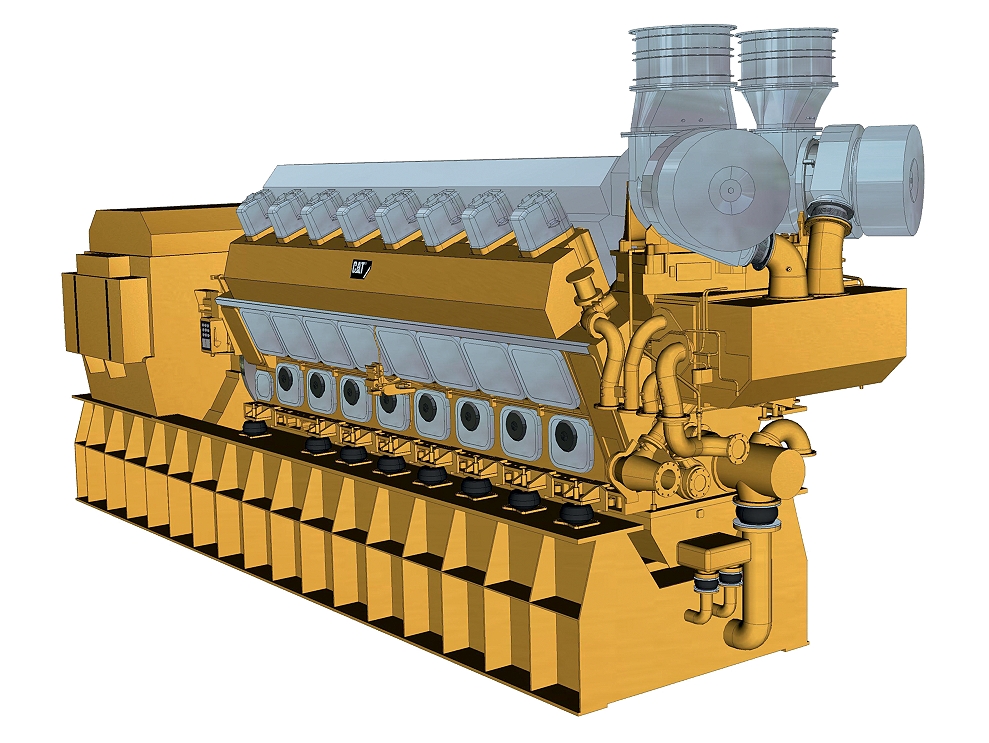 16CM43C Offshore Generator Set