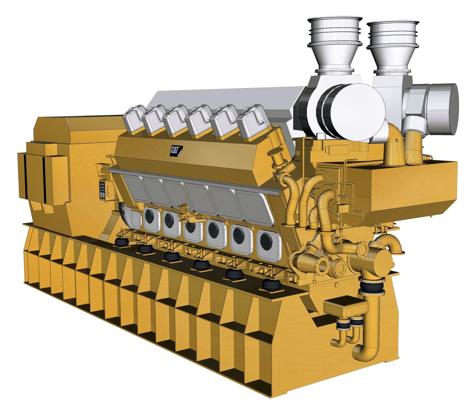 Offshore-Stromaggregat 12CM43C