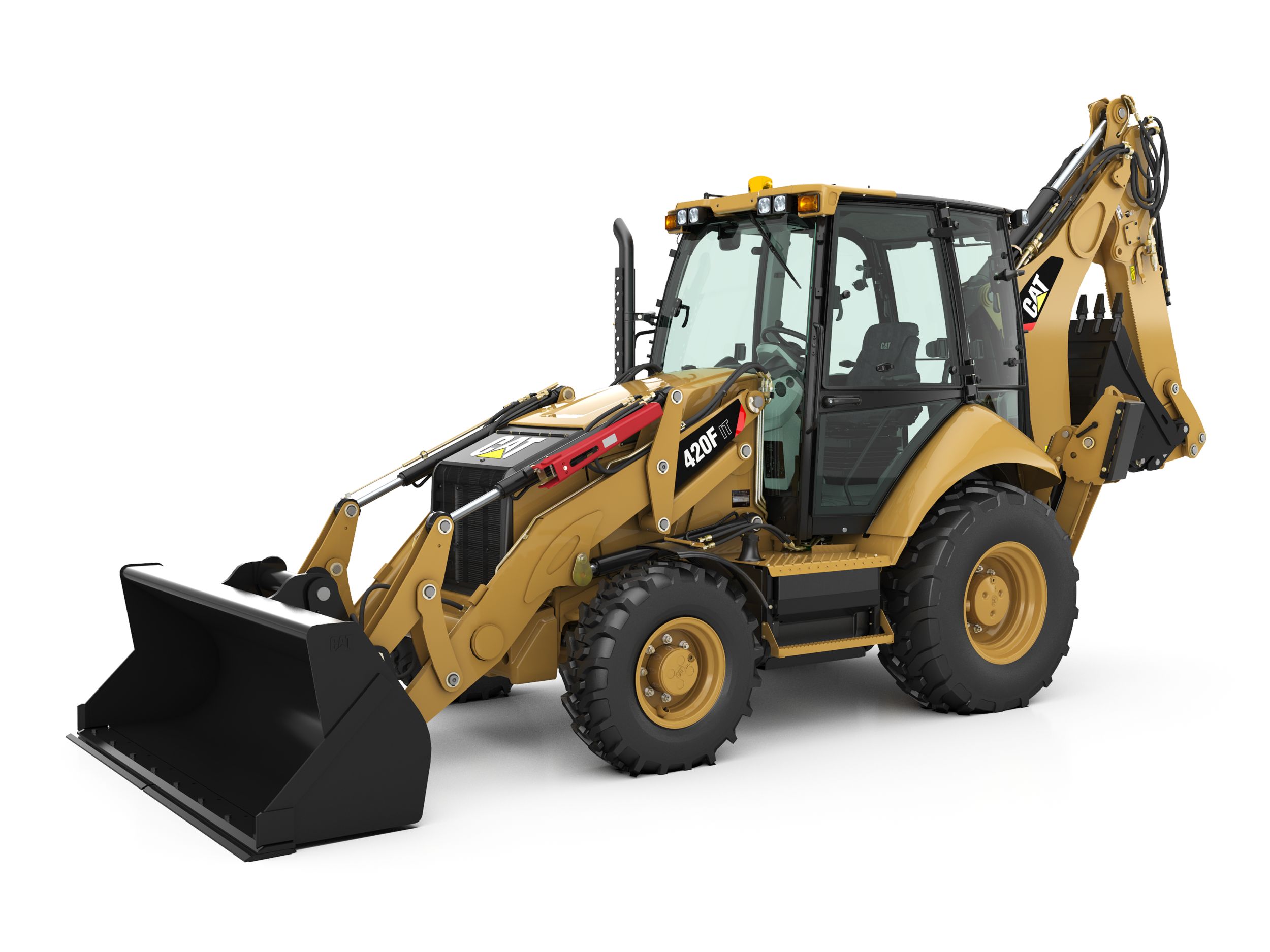 Center-Pivot Backhoe Loaders