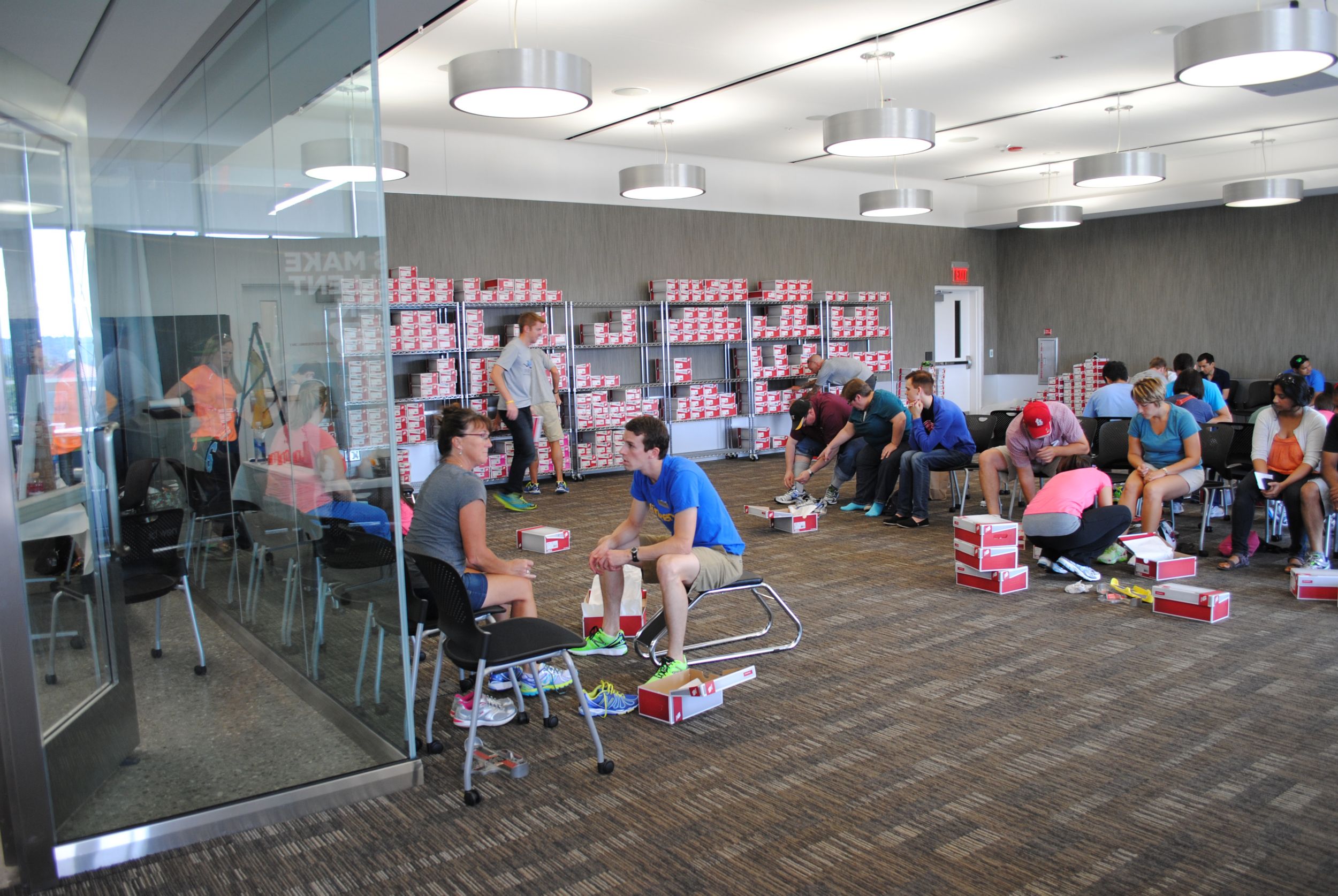 ダイニングルームで開催されたイベント