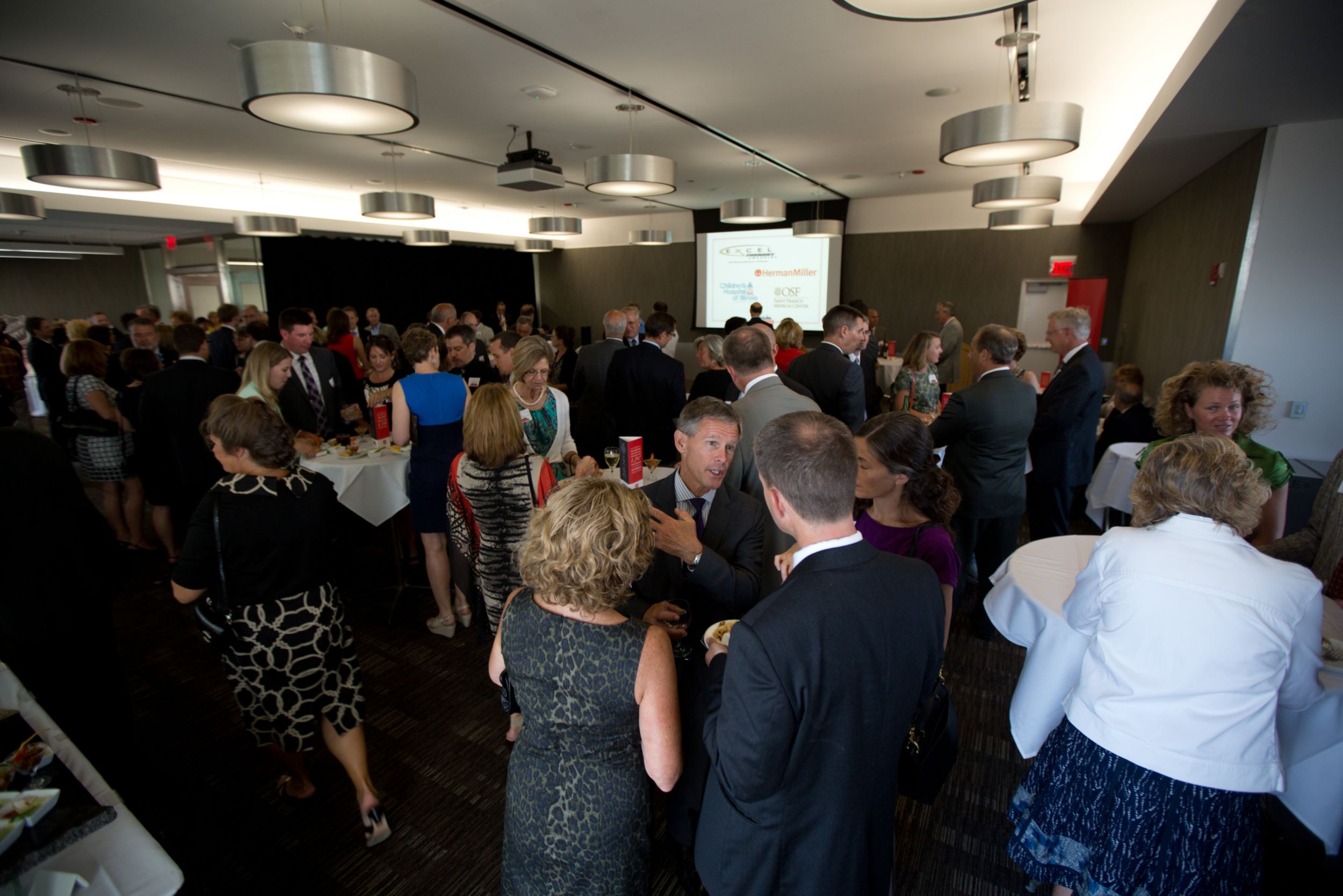 ダイニングルームで開催されたイベント