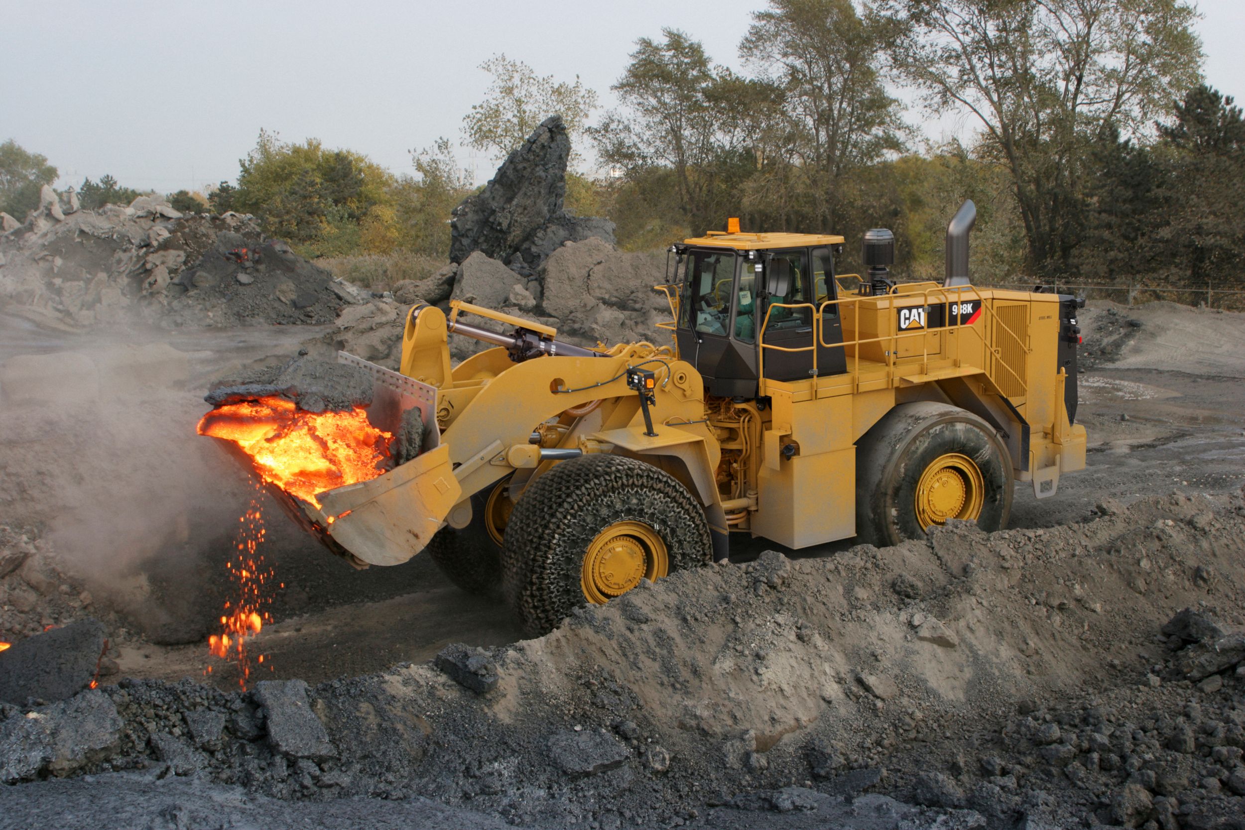 988K Wheel Loader Steel Mill Arrangement