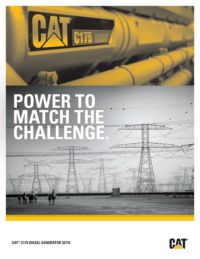 La potenza necessaria ad affrontare la sfida - Gruppi elettrogeni diesel C175