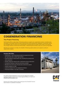 Finanziamento di progetti di cogenerazione