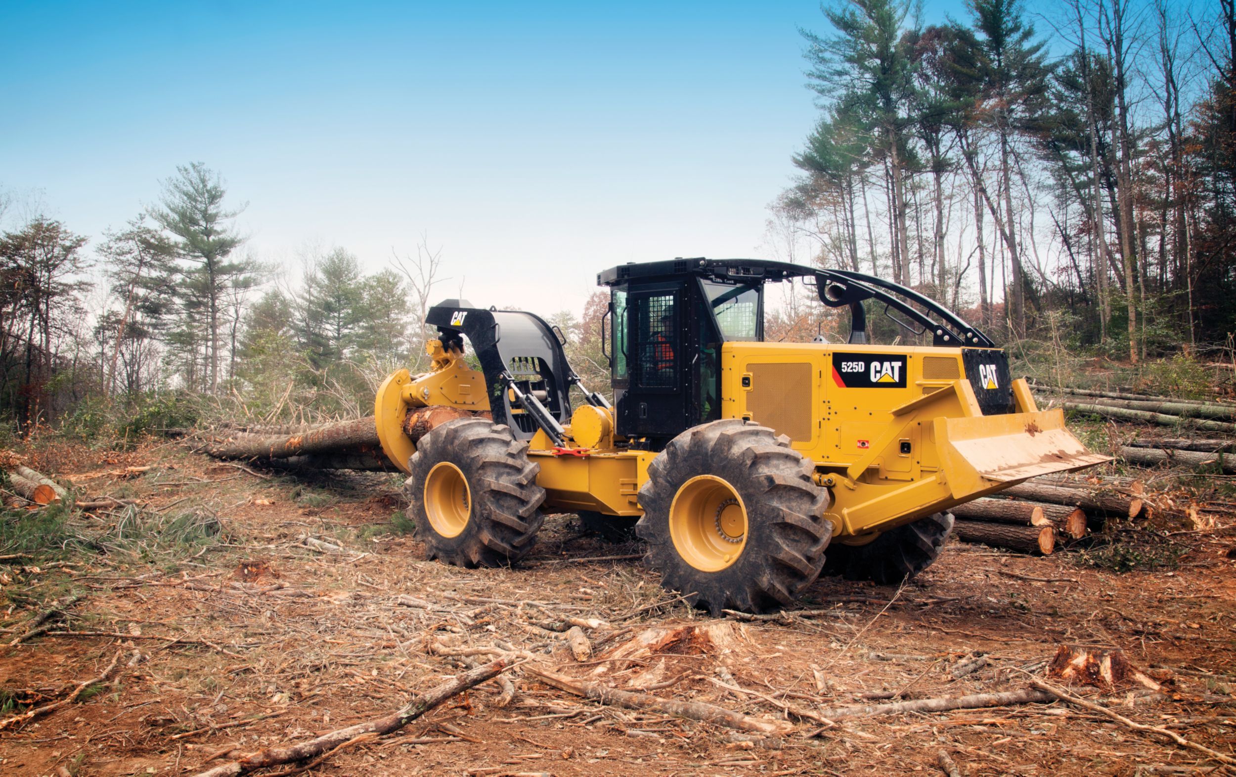 Cat | 525D Wheel Skidder | Caterpillar