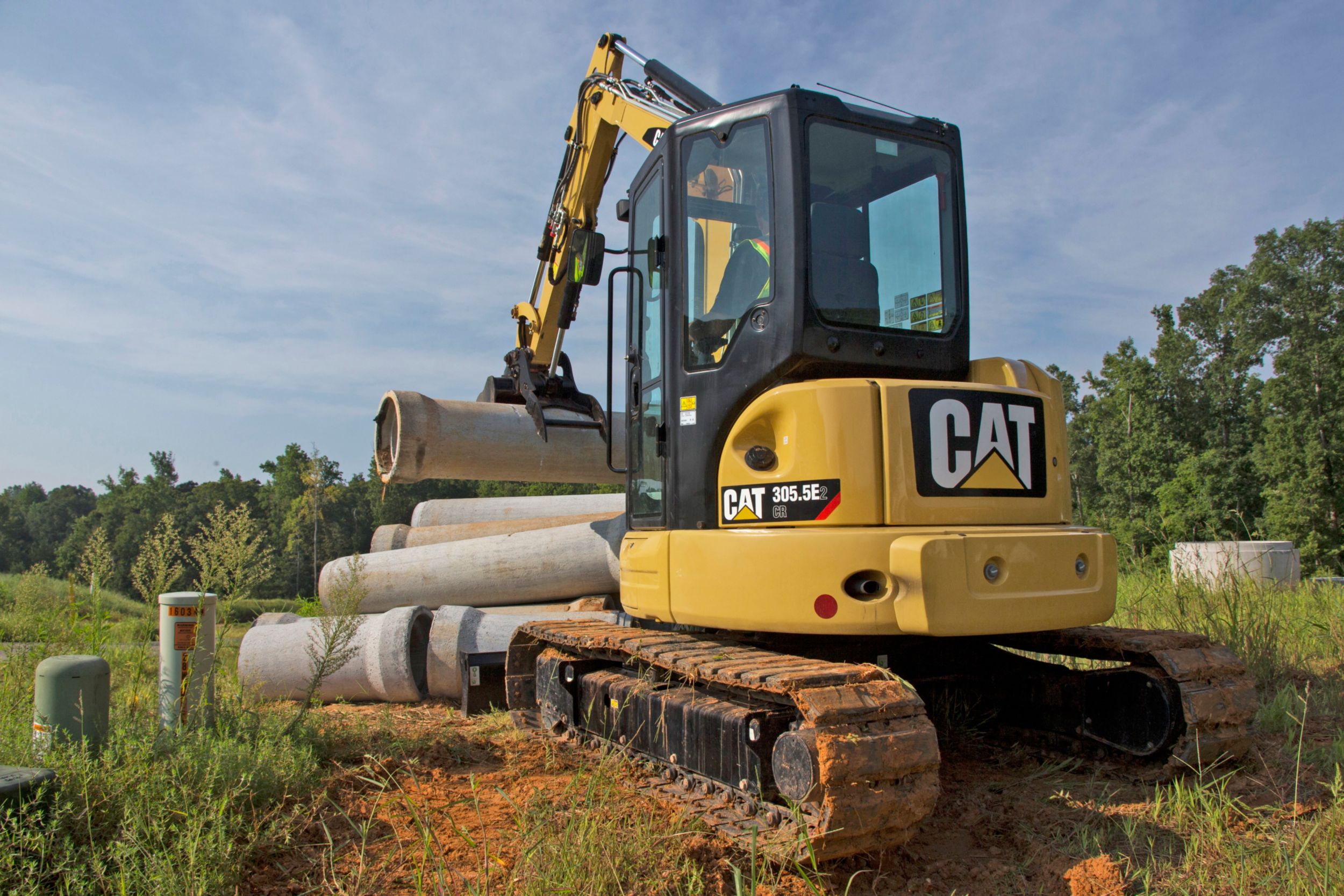 New Cat 305.5E2 CR Hydraulic Excavator for Sale - Whayne Cat