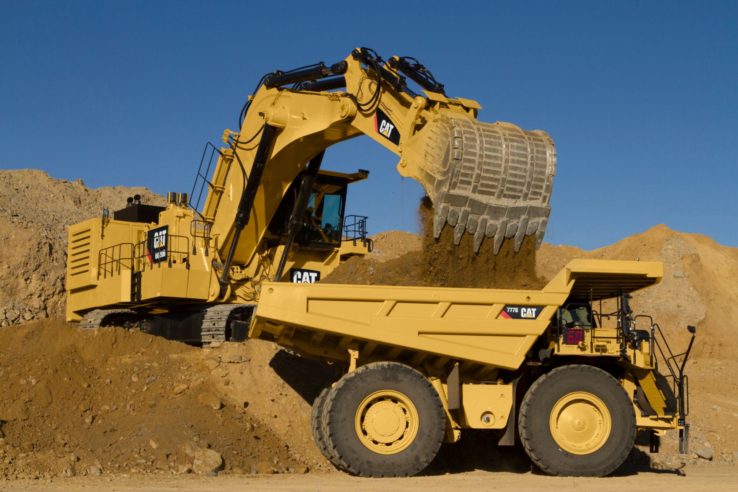 product-6020B Hydraulic Mining Shovel