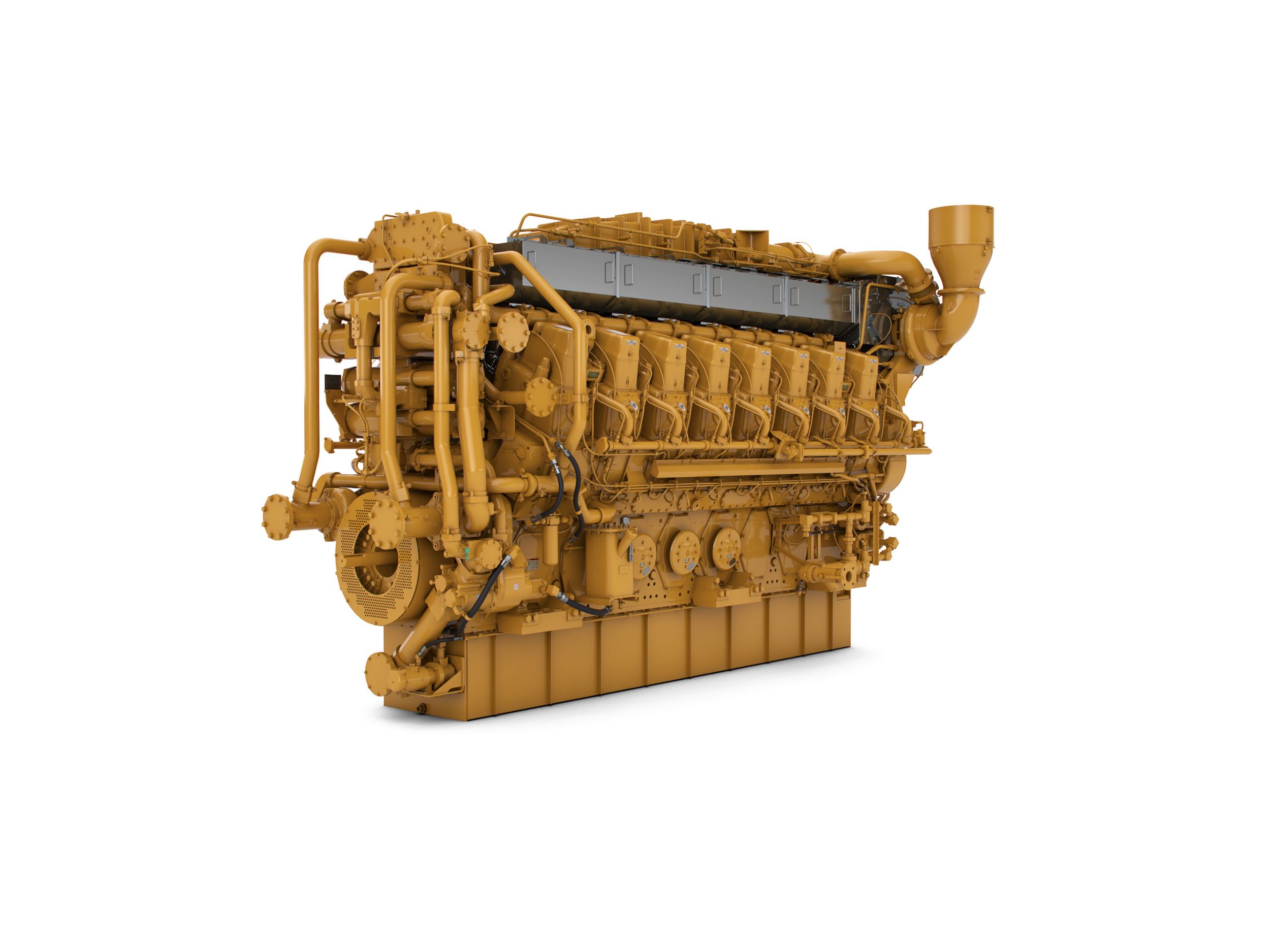 Двигатель для нефтегазовой отрасли G3616, работающий на газе и бензине