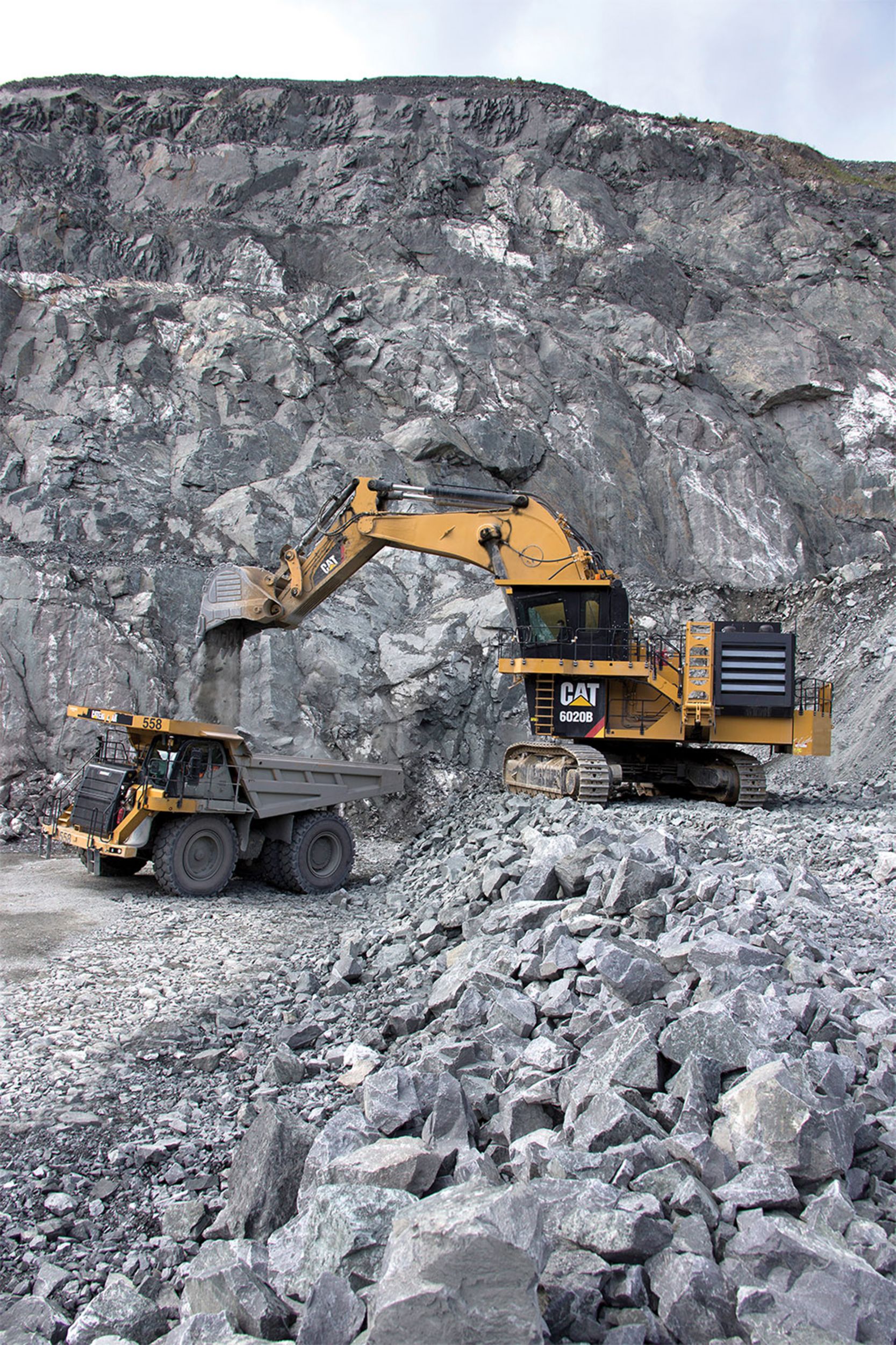 product-6020B Hydraulic Mining Shovel