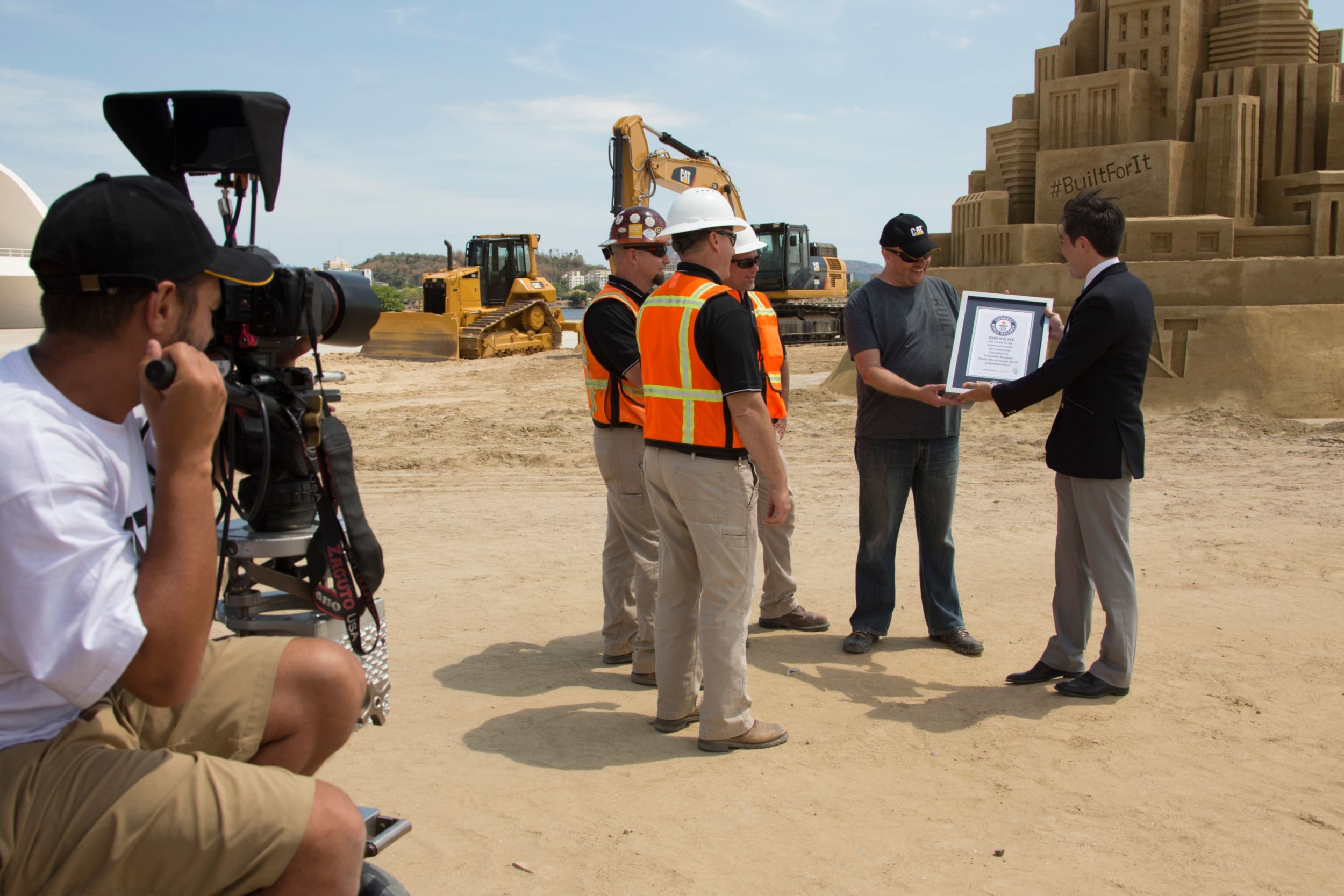 Go Behind the Scenes of “Sand Castle,” the Latest in the Cat® Built For It™ Trials