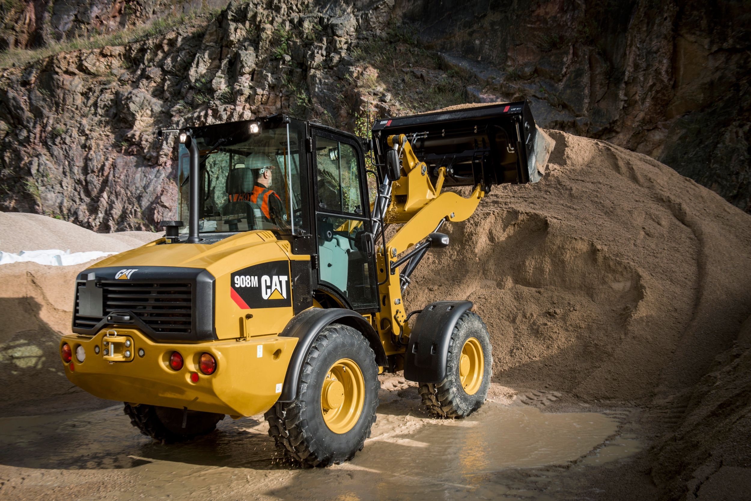 New 908M Compact Wheel Loader for Sale Whayne Cat