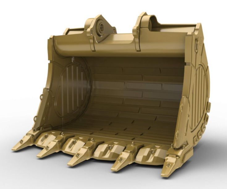 Buckets - Mining Shovels - 7m (9.2yd) Standard Rock