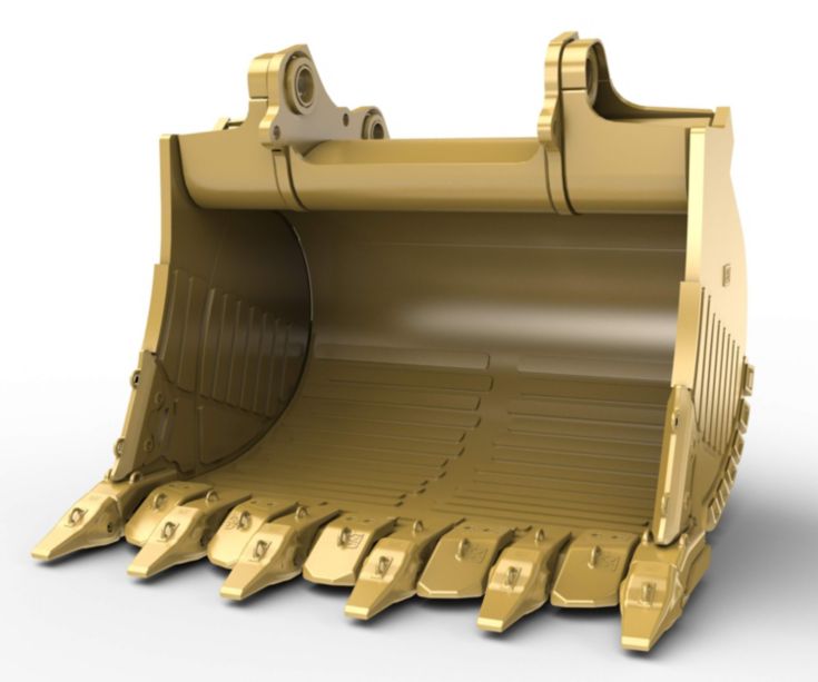 Godets - Pelles chargeuses pour applications minières - 11 m³ (14,4 yd³) roche standard