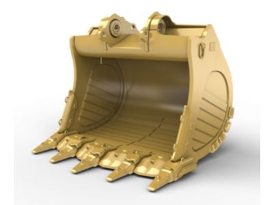 Godet roche dure - 6 m³ (7,8 yd³) roche dure