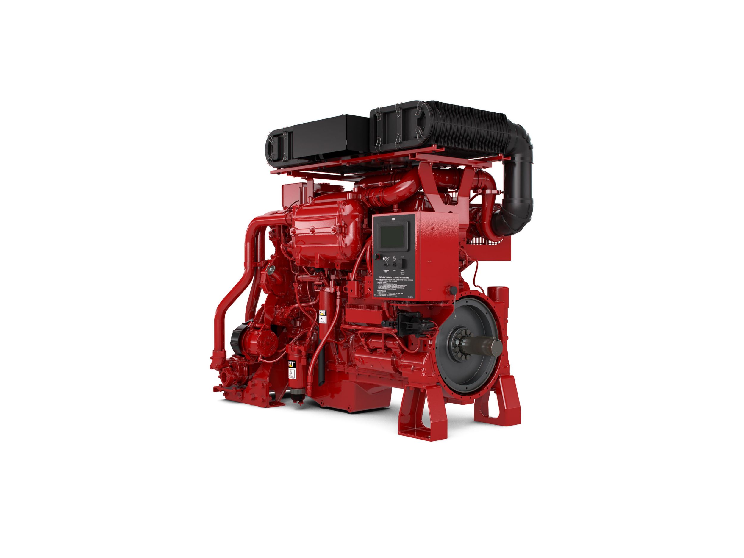 Motore diesel C18 per pompe antincendio -Aree non regolamentate o con regolamentazione minima