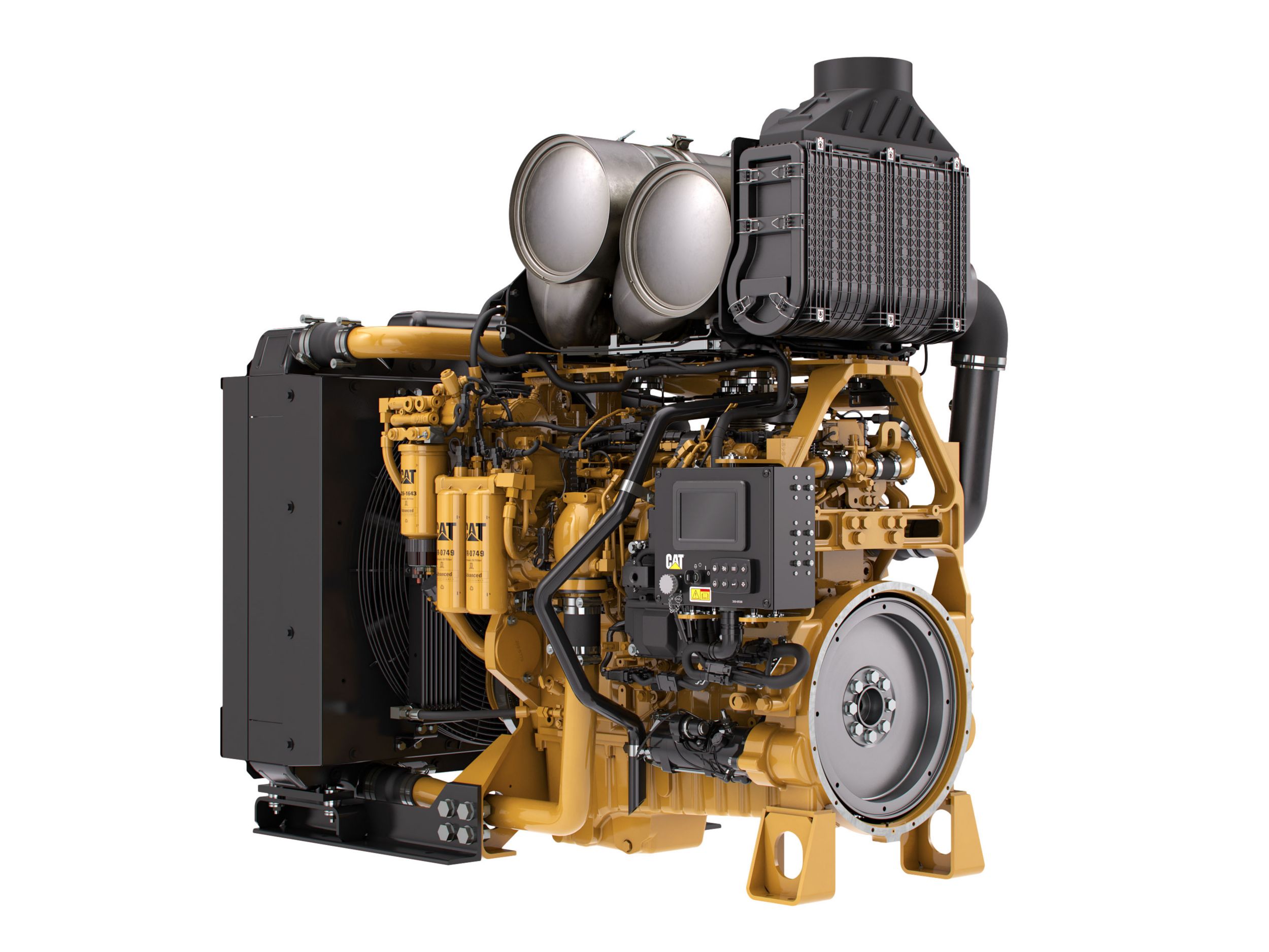 Дизельный двигатель C9.3 ACERT Tier 4 для промышленных силовых установок — для регионов со строгими требованиями