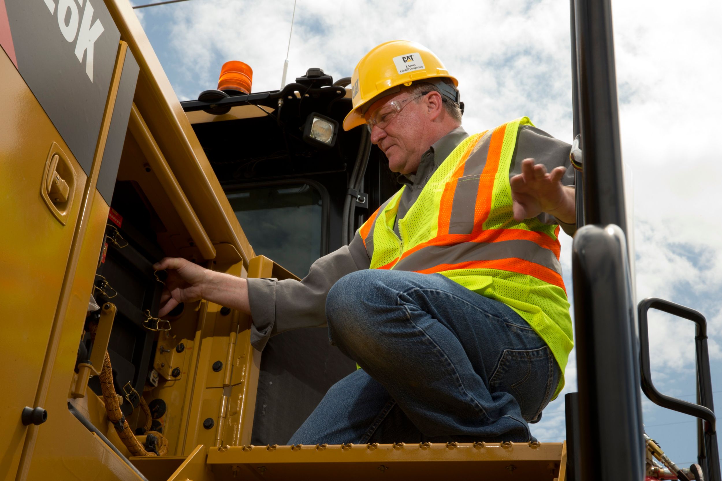 Maintenace on equipment