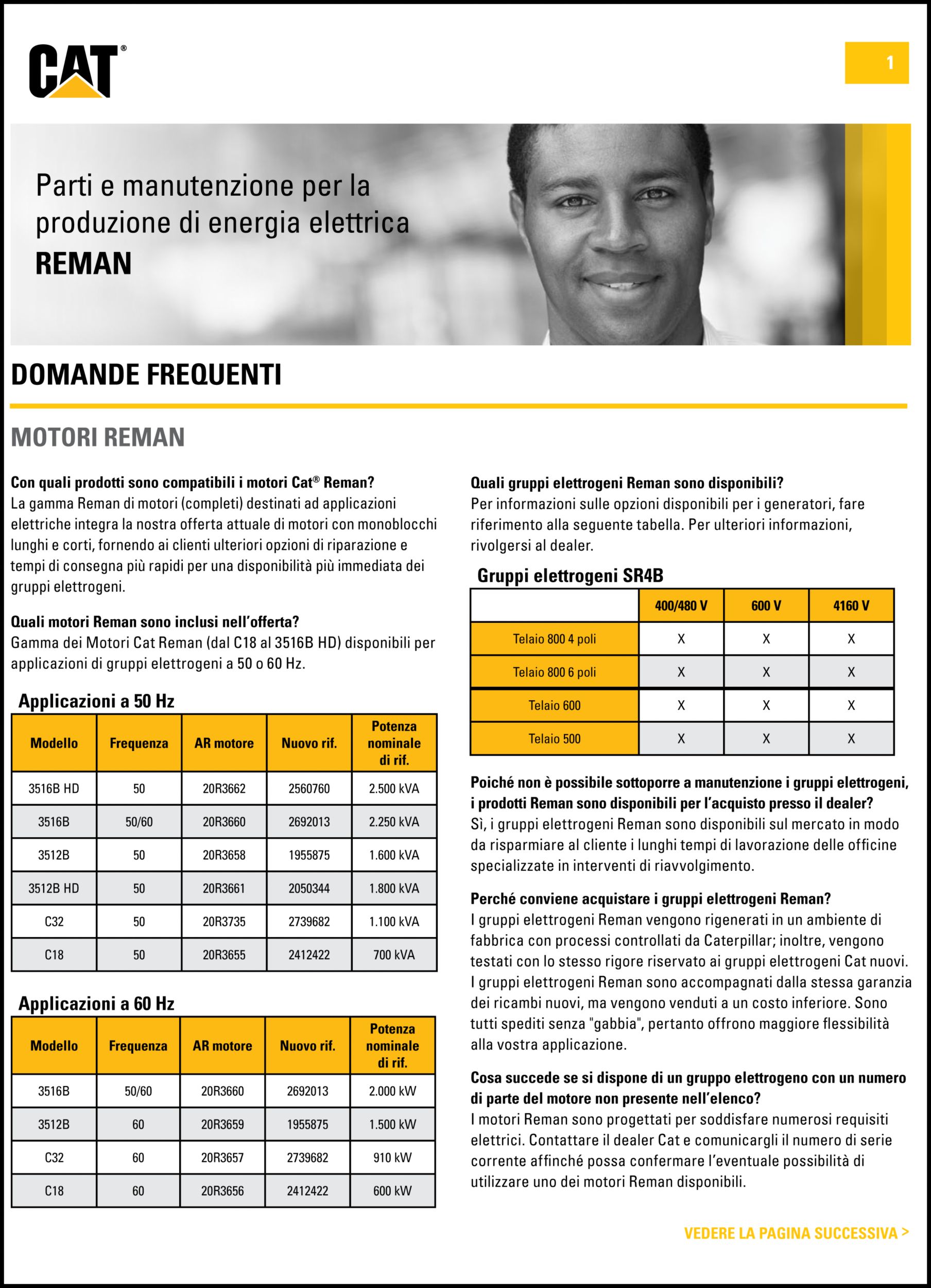 Scoprite i vantaggi dei componenti rigenerati originali Caterpillar