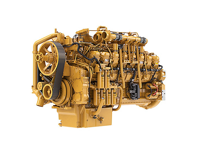 Motores diésel 3516 LRC: menos regulados y no regulados