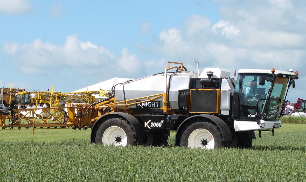Knights Machinery sprayer