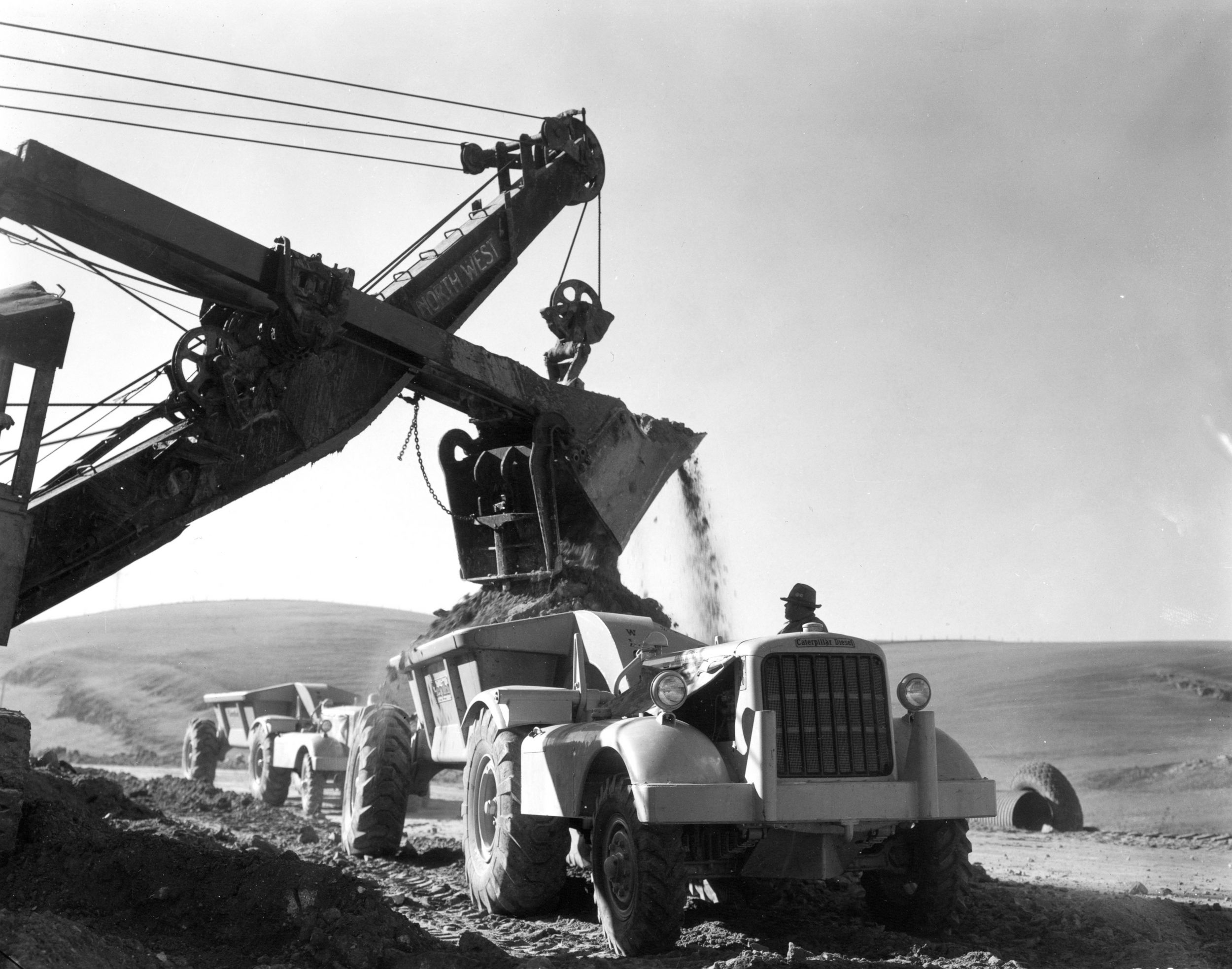 The DW10 was one of Caterpillar's first new products after World War II.