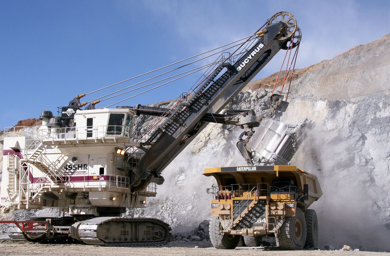 Экскаватор Bucyrus rh400