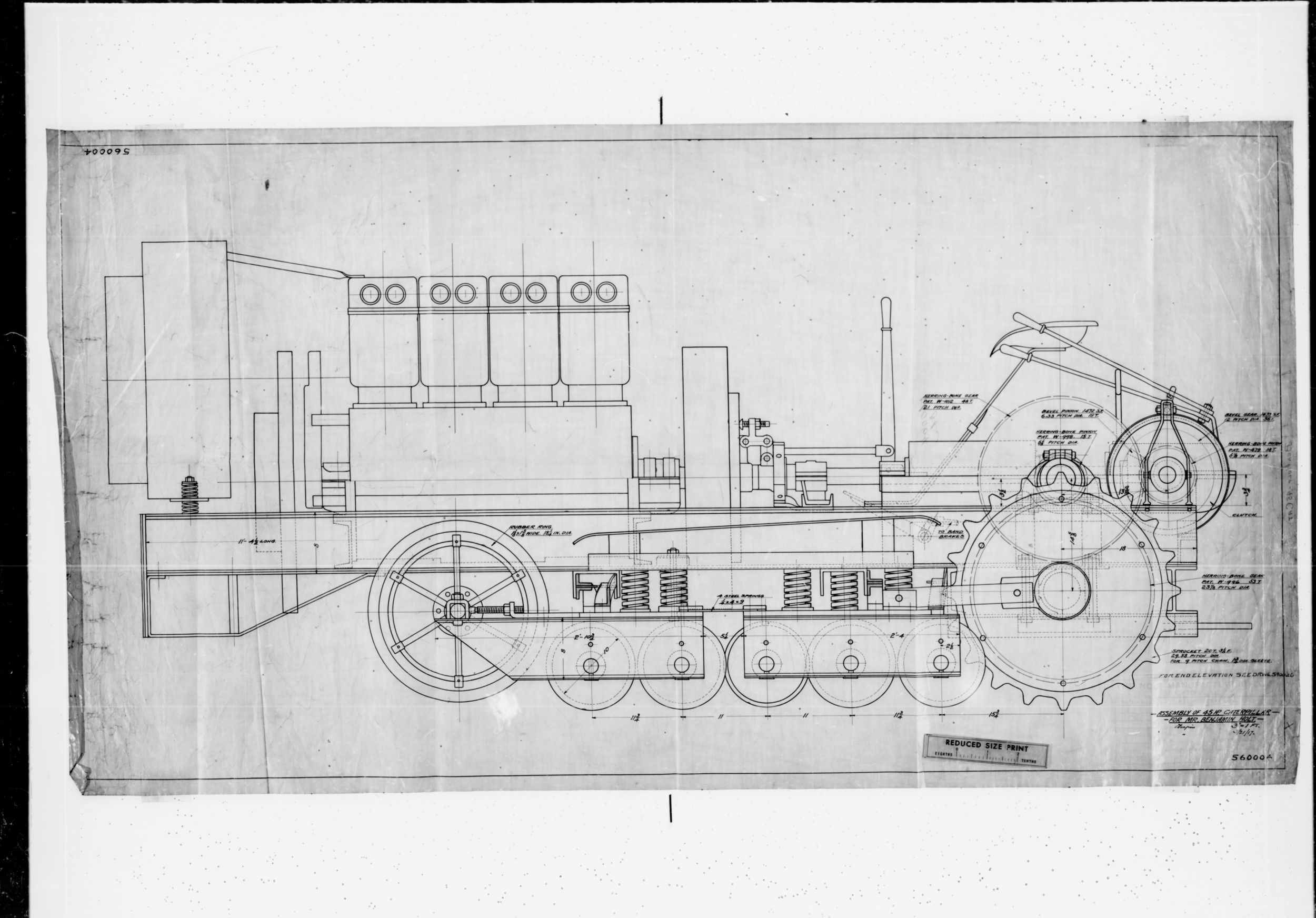 根据 Ben Holt 的指示制作的图纸示例。