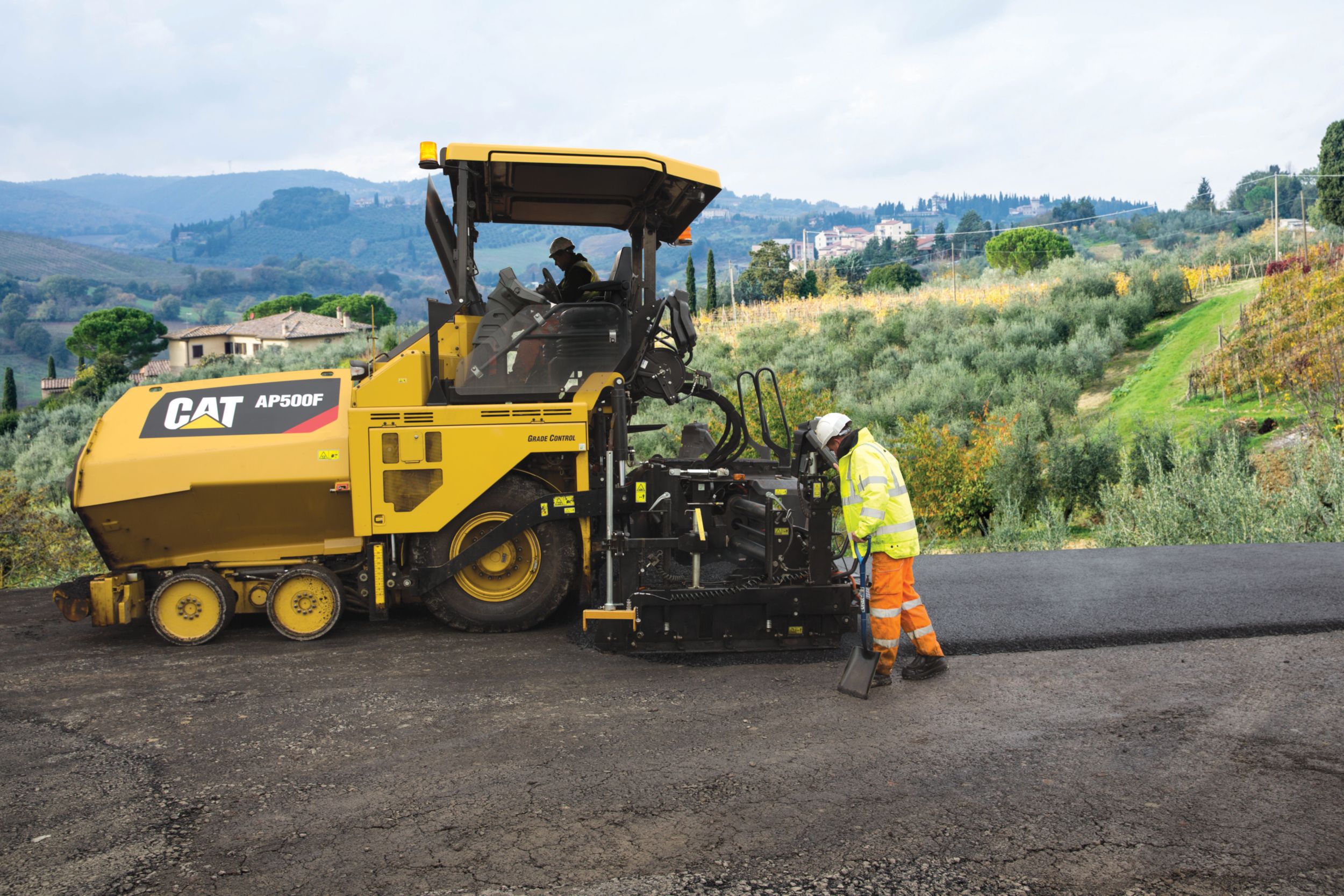 New AP500F Wheel Paver Paving Equipment For Sale | Carter Machinery