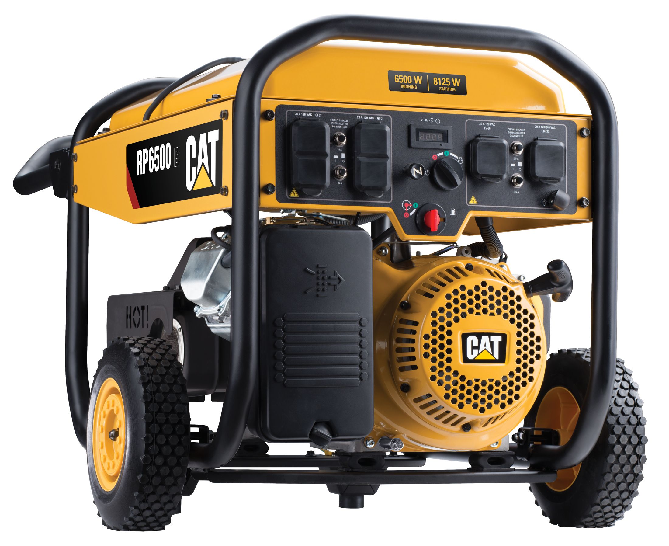 New | 6500 Watt Portable Generator | Cat RP6500 E | Hawthorne Cat