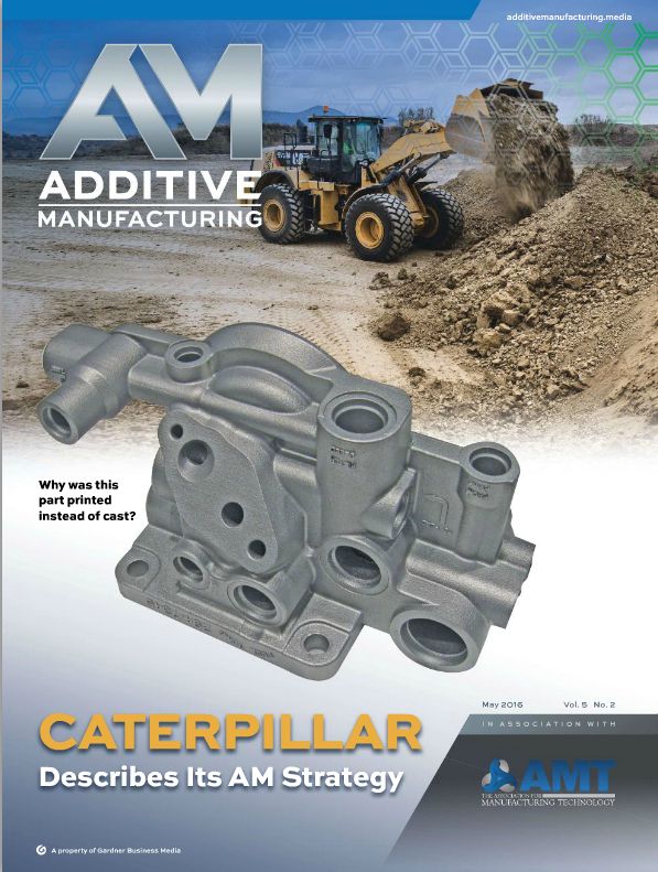 Caterpillar Additive Manufacturing Featured in AM Magazine