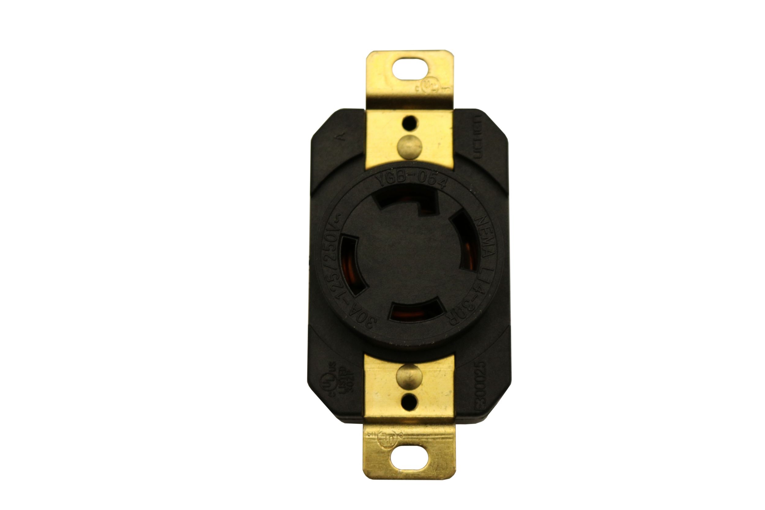 Shop Cat 240VAC Locking Outlet 5118056 for Cat Portable Generators