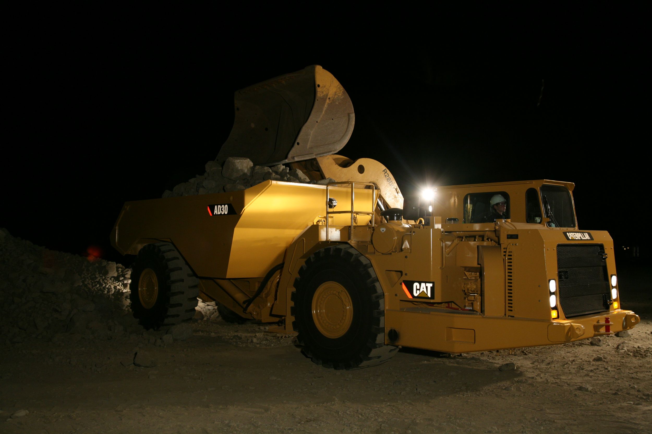 Cat | AD30 Underground Mining Truck | Caterpillar