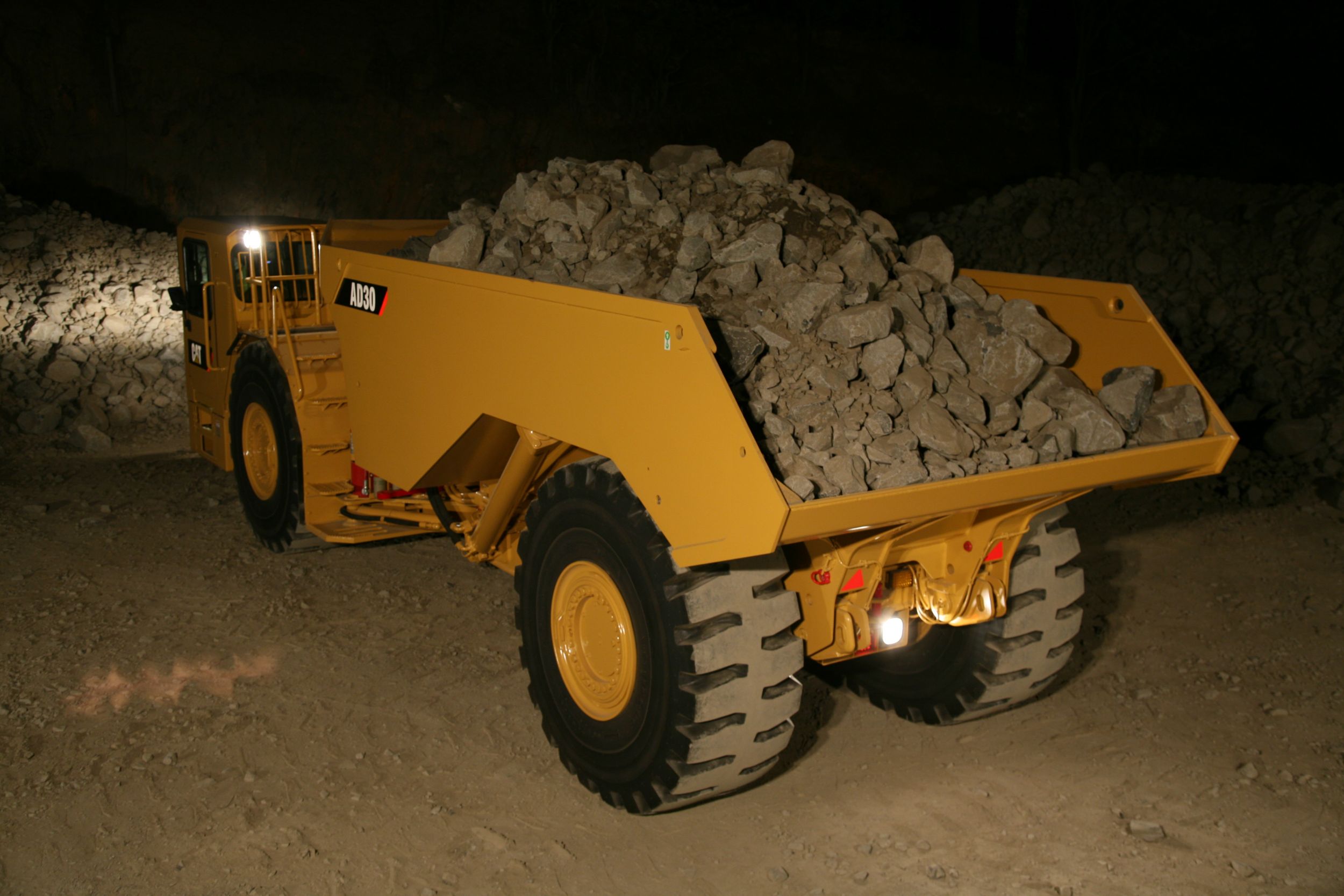 Cat | AD30 Underground Mining Truck | Caterpillar