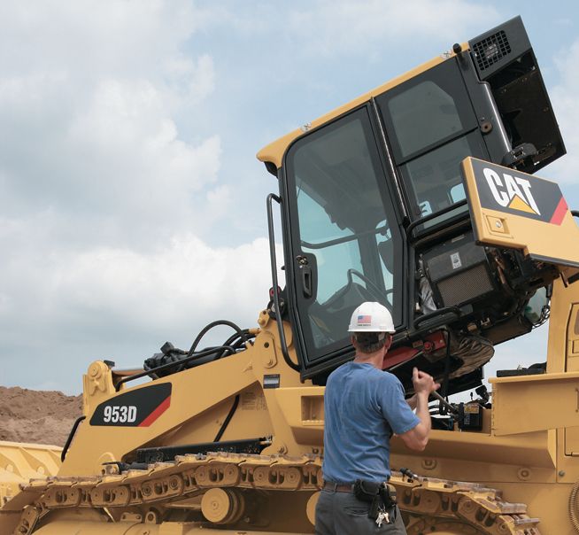 Cat 953D WH Waste Handler Track Loaders | Caterpillar