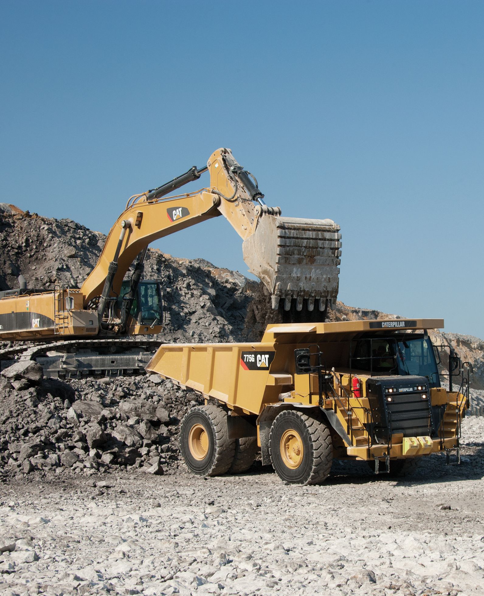 775G starre dumptrucks