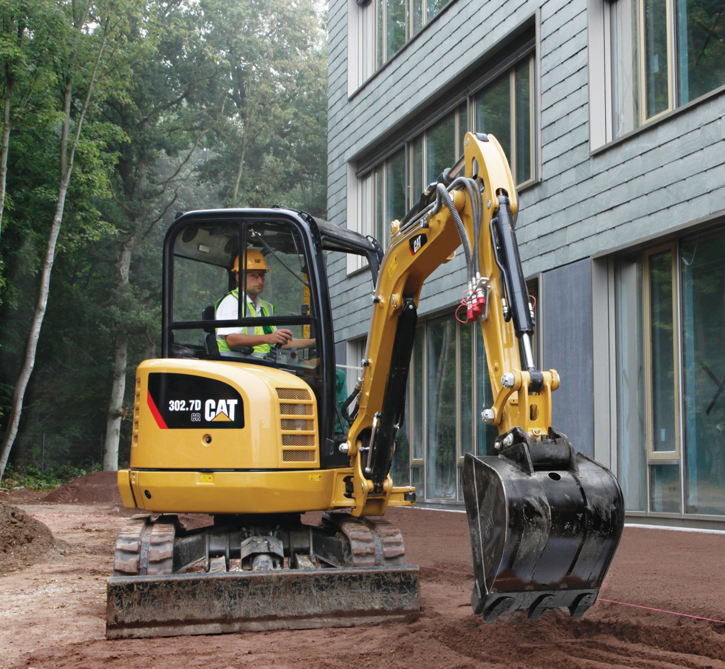 302.7D CR Mini Hydraulic Excavator