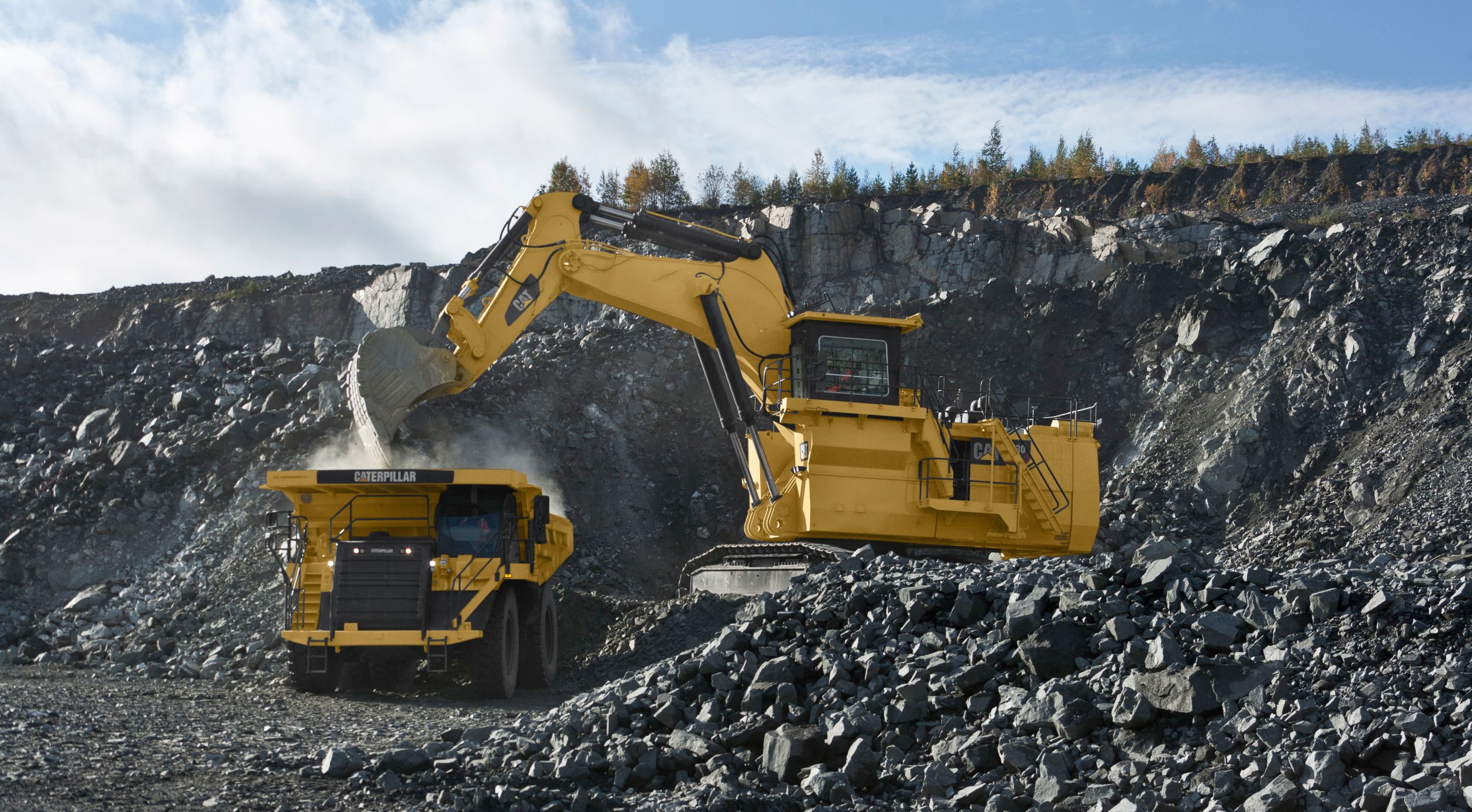 6015B hydraulic-mining-shovels