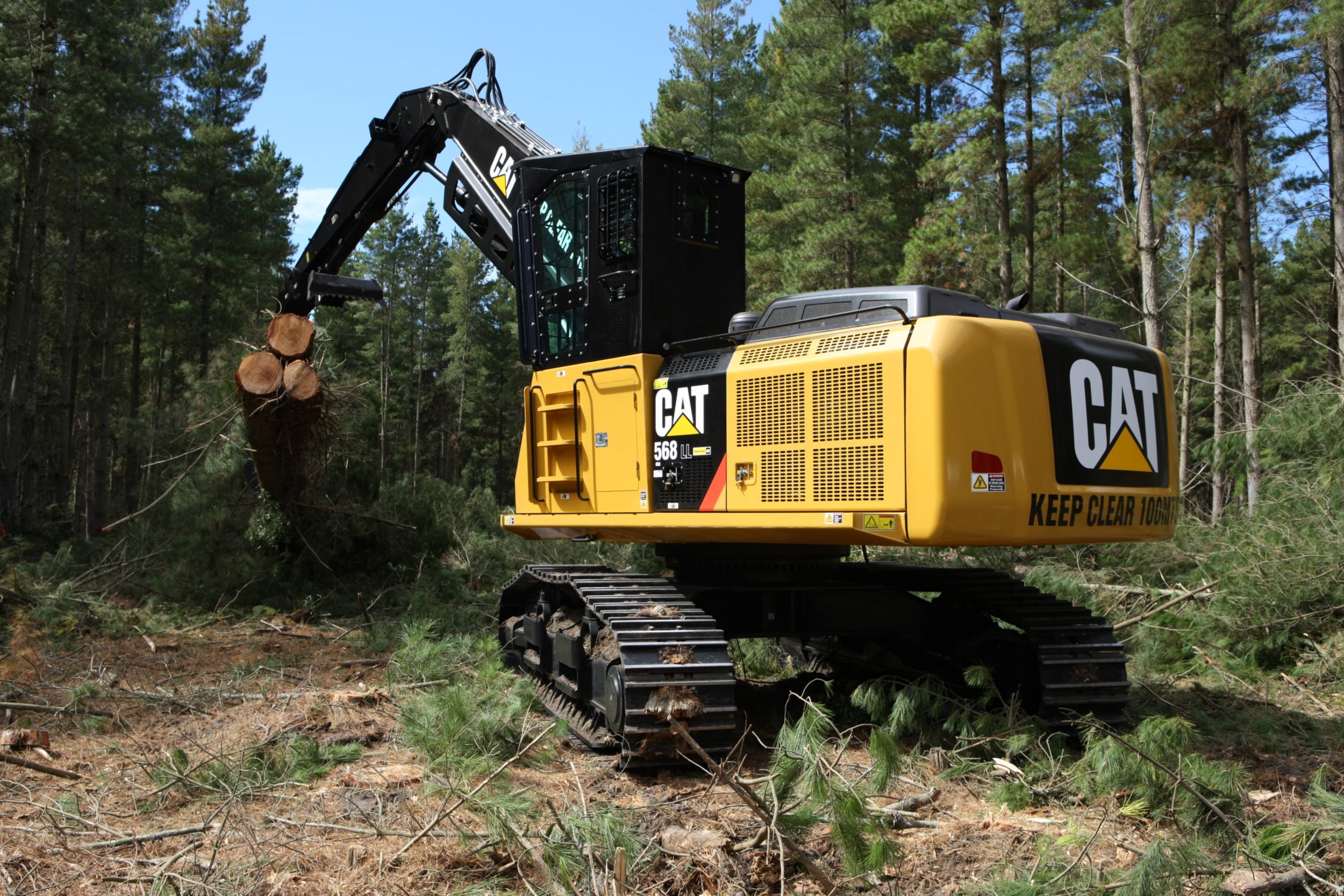 Cat 568 Forest Machine Western States Cat