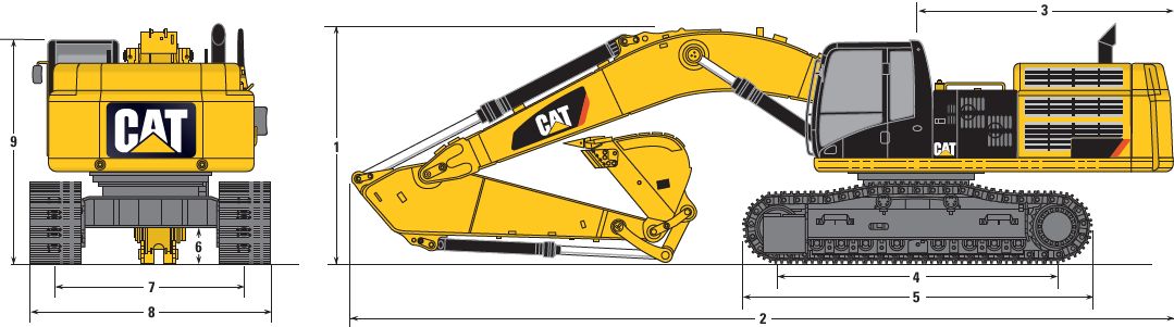 Cat 374D L Large Excavators | Caterpillar
