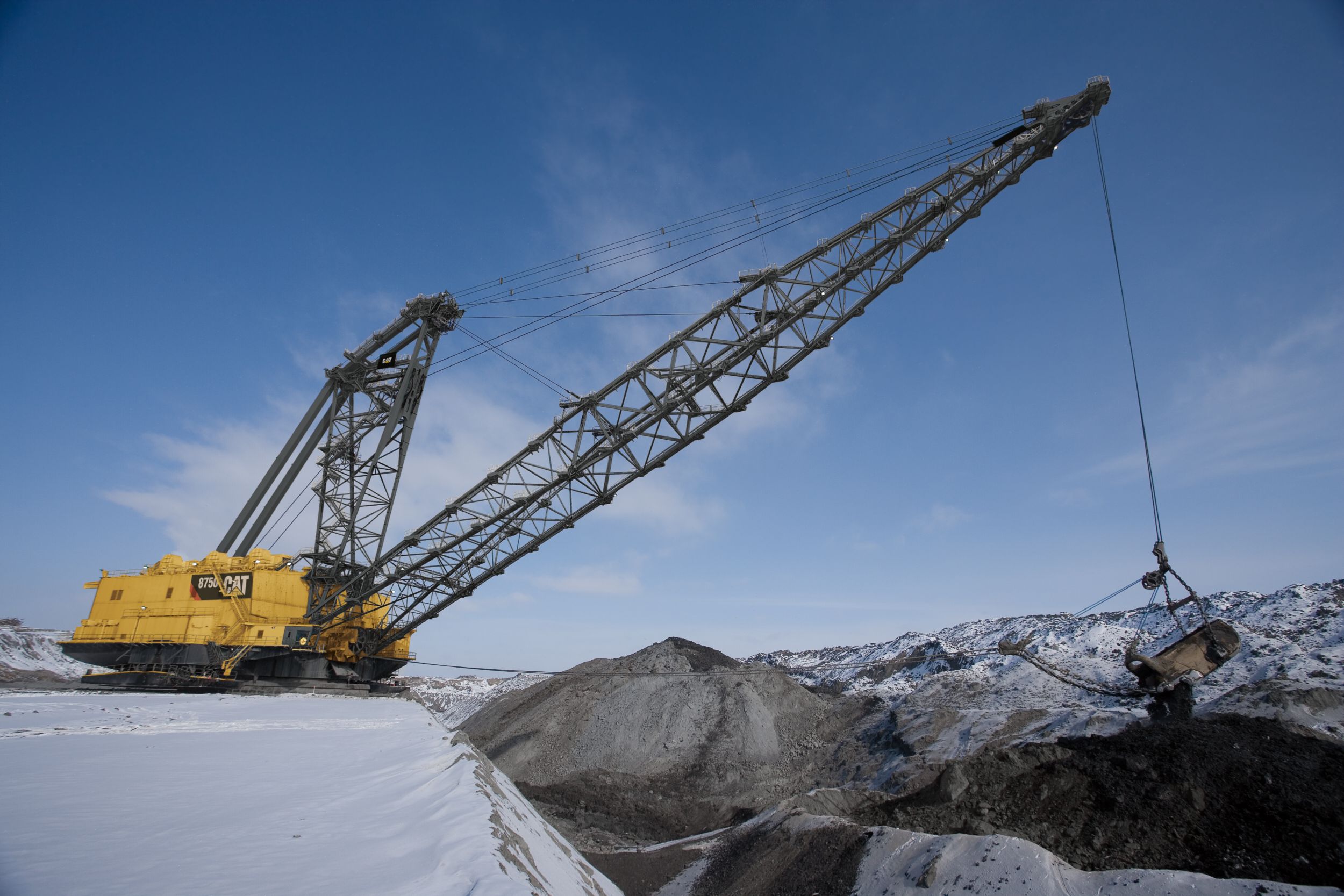 8750 Dragline>