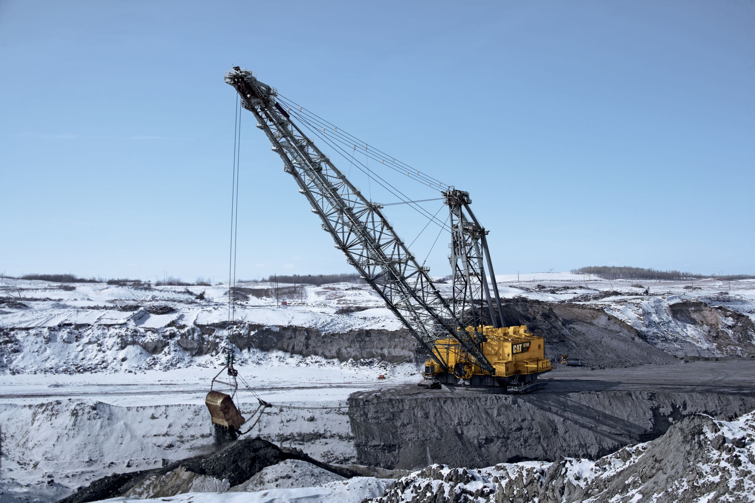 cat-draglines 8750